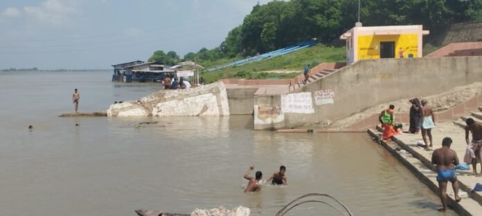 Chandauli Water Level balua ghat Chandauli news