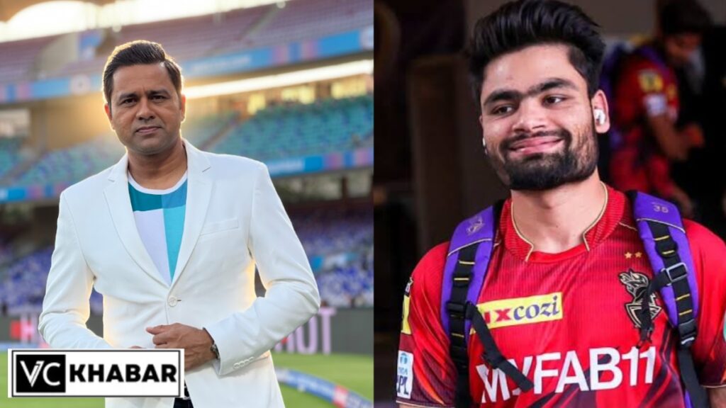 Rinku Singh and Aakash Chopra in image