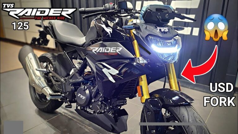67kmpl माइलेज के साथ launch हुई बेहतरीन फीचर्स वाली TVS Raider 125cc bike