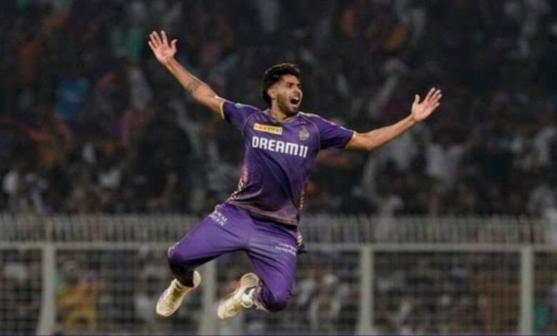 Harshit rana debuted t20