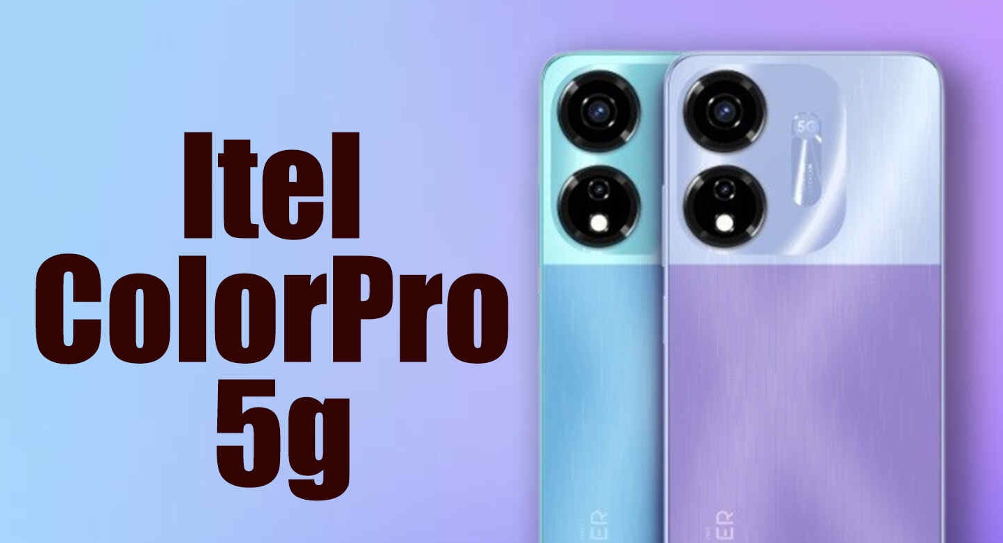 6.6-इंच के HD+ डिस्प्ले के साथ आया itel ColorPro 5G का Smartphone
