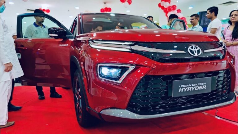 Creta की गेम बजाने launch हुई धाकड़ फीचर्स वाली Toyota Urban Cruiser Hyryder की SUV कार 