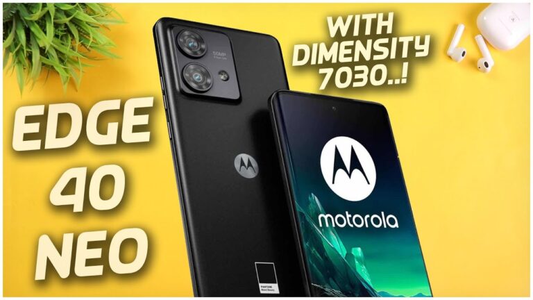 128gb स्टोरेज के साथ OnePlus का घमंड तोड़ने आ गया 5000mAh बैटरी वाला Moto Edge 40 Neo 5G smartphone