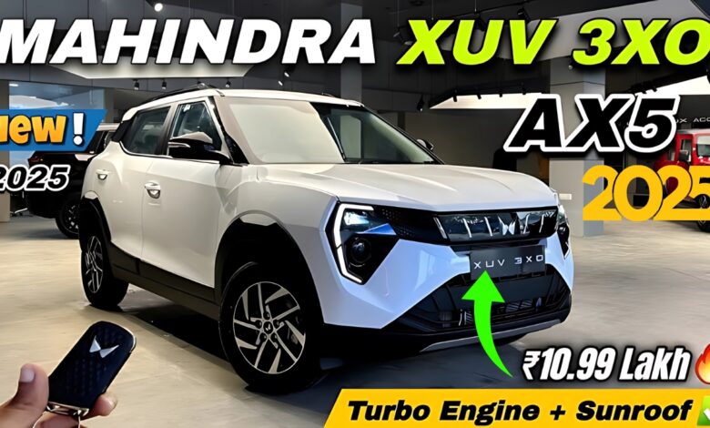 अट्रैक्टिव look से Punch के लिये आफत बनी powerful engine वाली Mahindra XUV 3XO EV कार